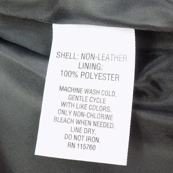 JM Collection Faux Leather Snakeskin Embellished Jacket Size XL NWT - Picture 7 of 8